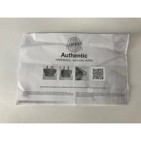 MICHAEL KORS LARGE GREEN PEBBLED LEATHER SHOULDER BAG - Picture 16 of 16